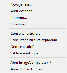 Menu de contexto